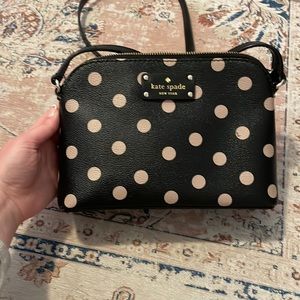 Kate spade polka dot purse